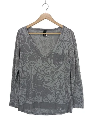 B.C. BEST CONNECTIONS Longsleeve Damen Shirt Gr. DE 38 hellgrau Casual-Look - Bild 1 von 4