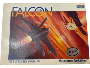 Atari Falcon F-16 Fighter Simulation Game Complete Set - Picture 1 of 3