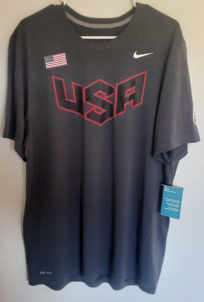 Nike DRI-FIT M アメリカ　米国　USA オリンピック　ジャージ Nike DRI-FIT M アメリカ 米国 USA オリンピック ジャージ