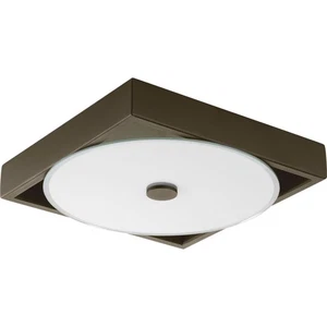Progress Lighting P350026-LED Frame 12"W LED Flush Mount Ceiling - Bronze - Picture 1 of 4