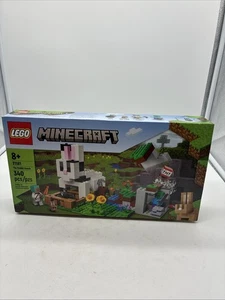 LEGO #21181 - Minecraft: The Rabbit Ranch NEU versiegelter Artikel LESEN Beschädigung der Verpackung - Bild 1 von 14