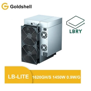 Goldshell LB-Lite Miner LBRY ASIC 1620GH/S 1450W 0.9W/G with Power Supply - Picture 1 of 5