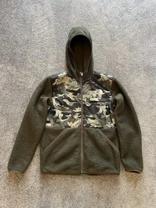 The North Face Teen Boys Fleece Large Green Camo 3-in-1 - Picture 1 of 13