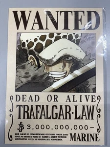 One Piece Official Mugiwara Store Marine Wanted Poster - Trafalgar Law - Bild 1 von 3