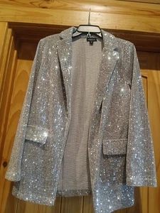 Messini Sequence Dress Jacket Sparkling Sz. M - Picture 1 of 6