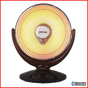 Stufa Elettrica Infrarossi Basso Consumo Alogena Riscaldatore ZEPHIR Oscillante - Foto 1 di 7