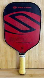 Selkirk Vanguard Hybrid Epic Paddle Red - Paddle Pickleball leggero - Foto 1 di 5