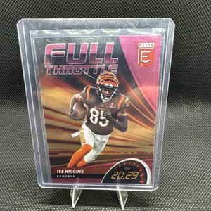 2022 Donruss Elite Jamarr Chase Full Throttle Pink  FT7  - Picture 1 of 2