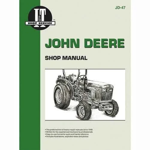 Manual de tienda I&T se adapta a John Deere 950 1050 850 950 1050 Foto 1 de 1
