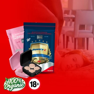 PowersX Blue & Pink Stamina Booster Strenght Increaser Supplement Men Women - Изображение 1 из 4