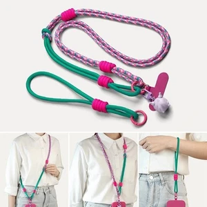 Long Phone Lanyards With Patch Neck Ropes New Phone Strap Lanyard - Photo 1 sur 19