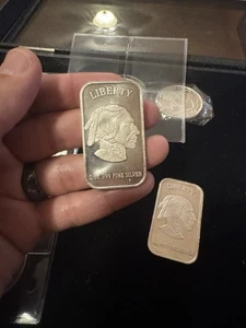 1oz Silver Bar .999 American Buffalo - Picture 1 of 13
