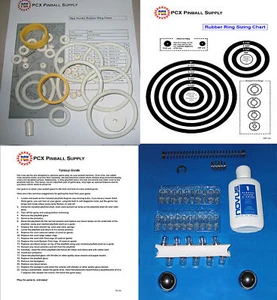 1984 Bally/Midway Spy Hunter Pinball Machine Tune-up Kit - Foto 1 di 2