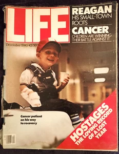 LIFE Magazine December 1980 Young Cancer Patient / Ronald Reagan - Picture 1 of 5