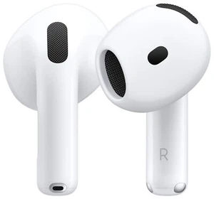 Apple AirPods 4 In-Ear Bluetooth Kopfhörer kabellos 5 h Laufzeit IP54  Weiß - Bild 1 von 2