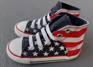 Converse Chuck Taylor HiTops Stars Stripes Unisex kleine Kinder Gr. 8 NEUWERTIG!! - Bild 1 von 10