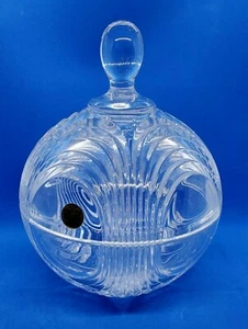 RCR Bleiglas Kristall Bonboniere Kompott - Atomzeitalter/Vintage Design - Bild 1 von 3