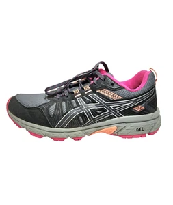 Asics Gel Venture 7 -1012A477 - Größe 7W grau schwarz pink - Bild 1 von 11