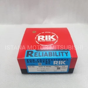Genuine Fits For Mitsubishi L200 1996-2007 Engine Pistong Ring Set 4M40-TC - Picture 1 of 2
