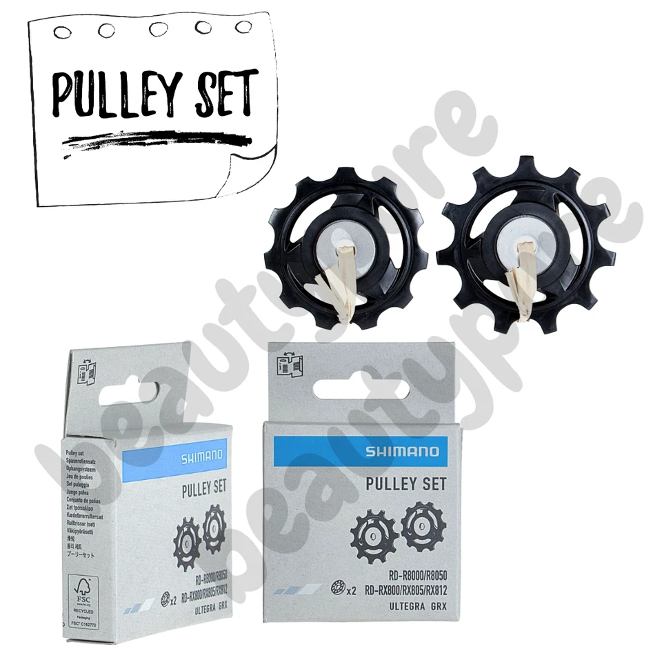 Shimano Ultegra RD-R8000/RD-R8050/RX80 Tension Guide Pulley Set NIB - Image 1 of 1