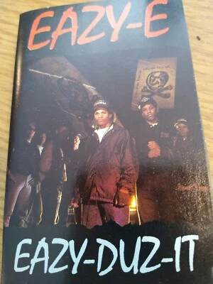 Eazy-E: Eazy-Duz-It 1988 Priority Records Cassette Tape 4XL 57100 Tested Works  - Image 1 of 4