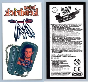 WWE Tattoos #36 Topps 2008 Tattoo / Transfer - Picture 1 of 1