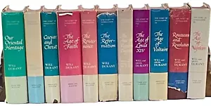 11 vol. DIE GESCHICHTE DER ZIVILISATION William & Ariel Durant KOMPLETTSATZ - Bild 1 von 13