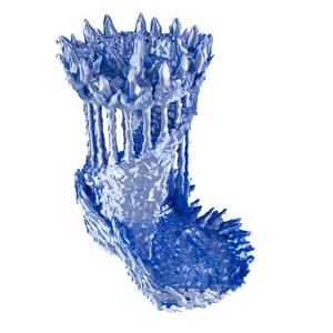 Dice Tower - Mage's crystal tower 20x12x22 cm - Icy Blue - Picture 1 of 10