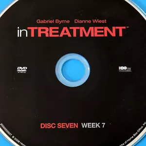 HBO’s in TREATMENT Season 1 DISC 7 week seven DVD REPLACEMENT only - Single Disc - Picture 1 of 4