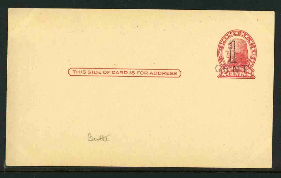 Scott UX33 1c Re-Value Surcharge UPSS S45-7 Butte 9D12 19 - Image 1 of 2