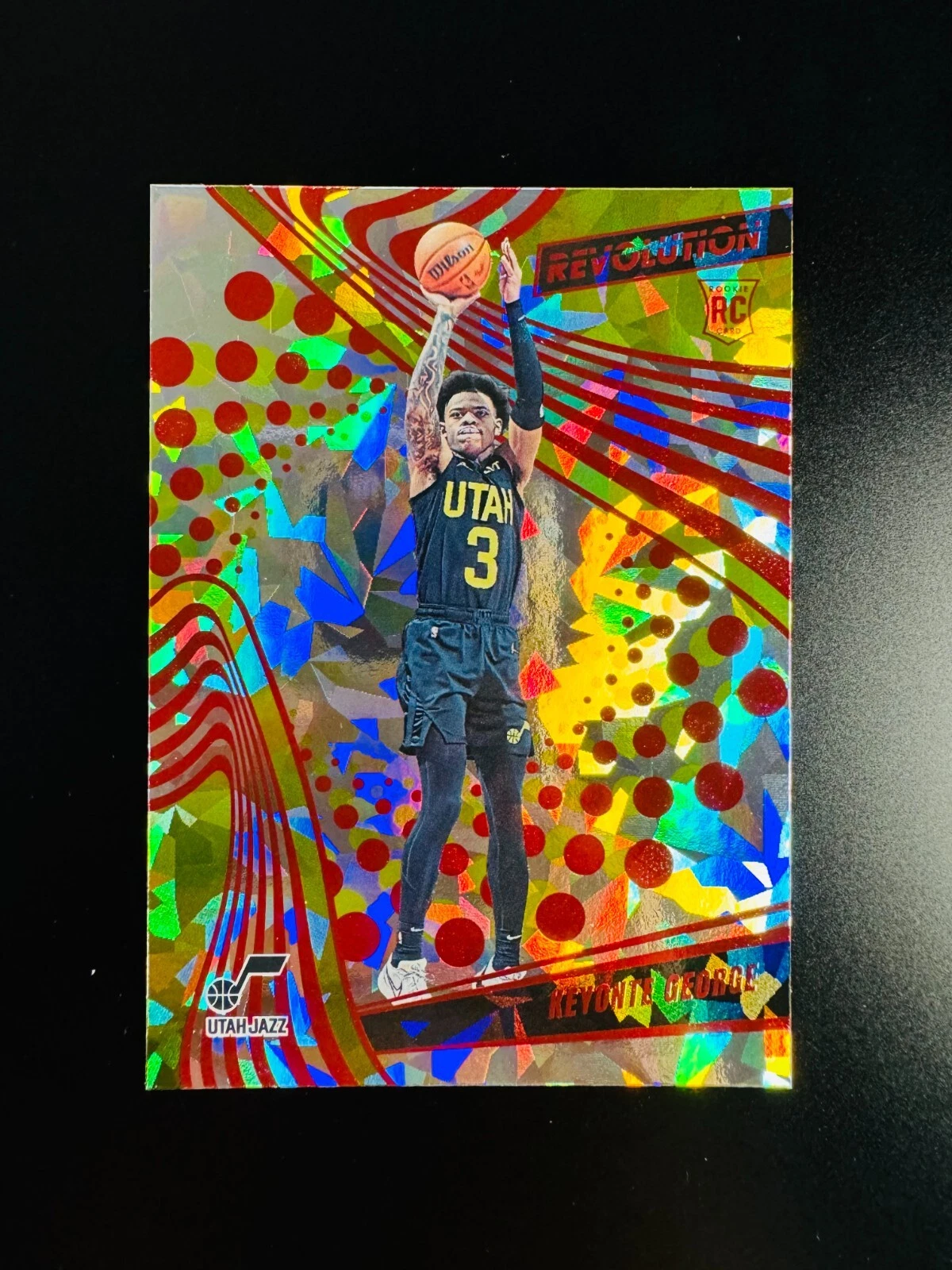 Keyonte George 2023-24 Panini Revolution Chinese New Year RC #118 Jazz