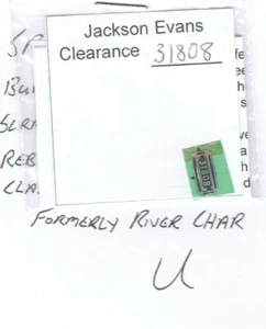 Model Railway Jackson Evans SR U 31808 Loco 4mm Brass Smokebox Number Plate - Picture 1 of 1