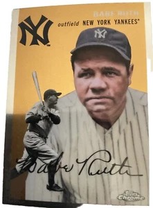 Topps 2023 cromo platino aniversario - #312 Babe Ruth - Imagen 1 de 1