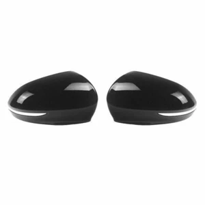For Buick Lacrosse 2017-2019 Gloss Black Rear View Side Mirror Cover Trim 2PCS - Picture 1 of 4