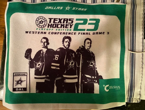 2023 Stanley Cup Playoffs Dallas Stars Western Conference Final Rally Towel Cover