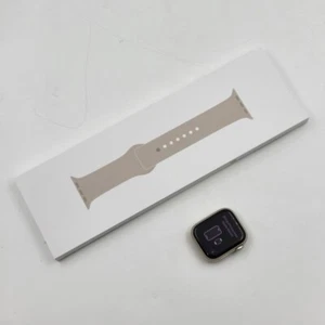 Apple Watch Series 9 MR8U3CL/A 41mm Starlight M/L - Photo 1 sur 11