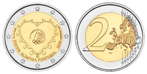 PORTUGAL 2 EURO OLYMPISCHE SPIELE PARIS 2024 bankfrisch - Bild 1 von 1