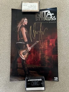 Rare NITA STRAUSS Autographed Posters! Plus Angel Vivaldi And Jacky Vincent - Picture 1 of 2