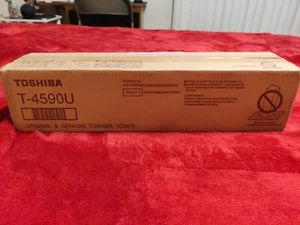 Toshiba Tonerkassette T-4590U Farbe Schwarz Brandneu Original! - Bild 1 von 2