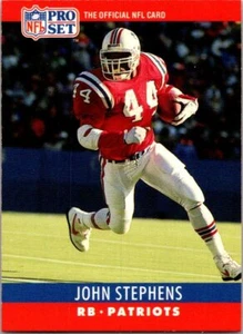 1990 Pro Set #207 John Stephens - Picture 1 of 1