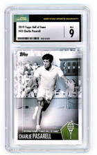 Charlie Pasarell 2019 Topps Hall of Fame #45 CSG 9 Mint Int'l Tennis HOF