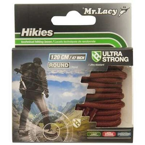 Unisex Laces Mr Lacy Hikies Round Lightweight Dark-Brown 120cm - Picture 1 of 3