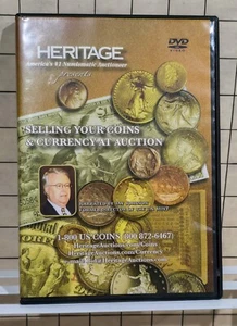 Heritage Auctions Selling Your Coins & Currency DVD Jay Johnson 2006 - Foto 1 di 3