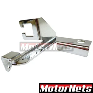 Chrome Steel Carburetor Linkage Bracket for Manual Transmissions Holley AFB QJet - Bild 1 von 2