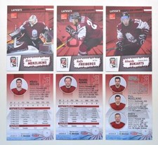 2018 BY cards IIHF World Championship Team Latvia Pick a Player Card