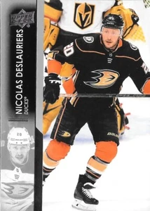 2021-22 Upper Deck Series 1 - #1 Nicolas Deslauriers - Anaheim Ducks - Picture 1 of 4