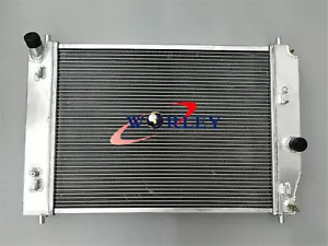 Radiador de aluminio para Chevy Corvette C6 V8 manual MT 2005-2013 2006 2007 2008 09 - Imagen 1 de 7