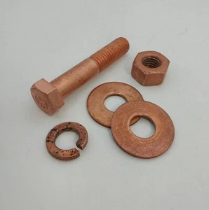 Copper Coated Grounding Bolt (3"x1/2")   (8 lots of 5 Ground kits) - Picture 1 of 3
