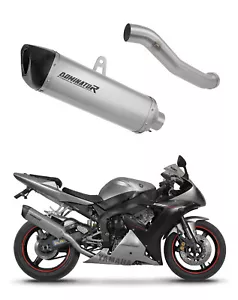 Silenciador de escape de titanio HP6 DOMINATOR YZF R1 1000 RN09 2002 - 2003 - Imagen 1 de 5
