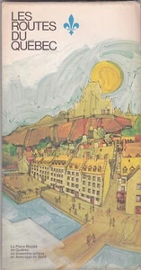 Offizielle Straßenkarte der Provinz Quebec 1972 - Bild 1 von 1